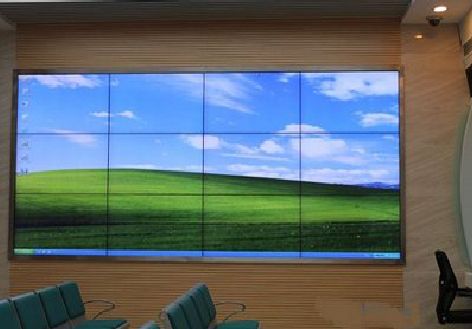 临海液晶拼接屏的另类用法。